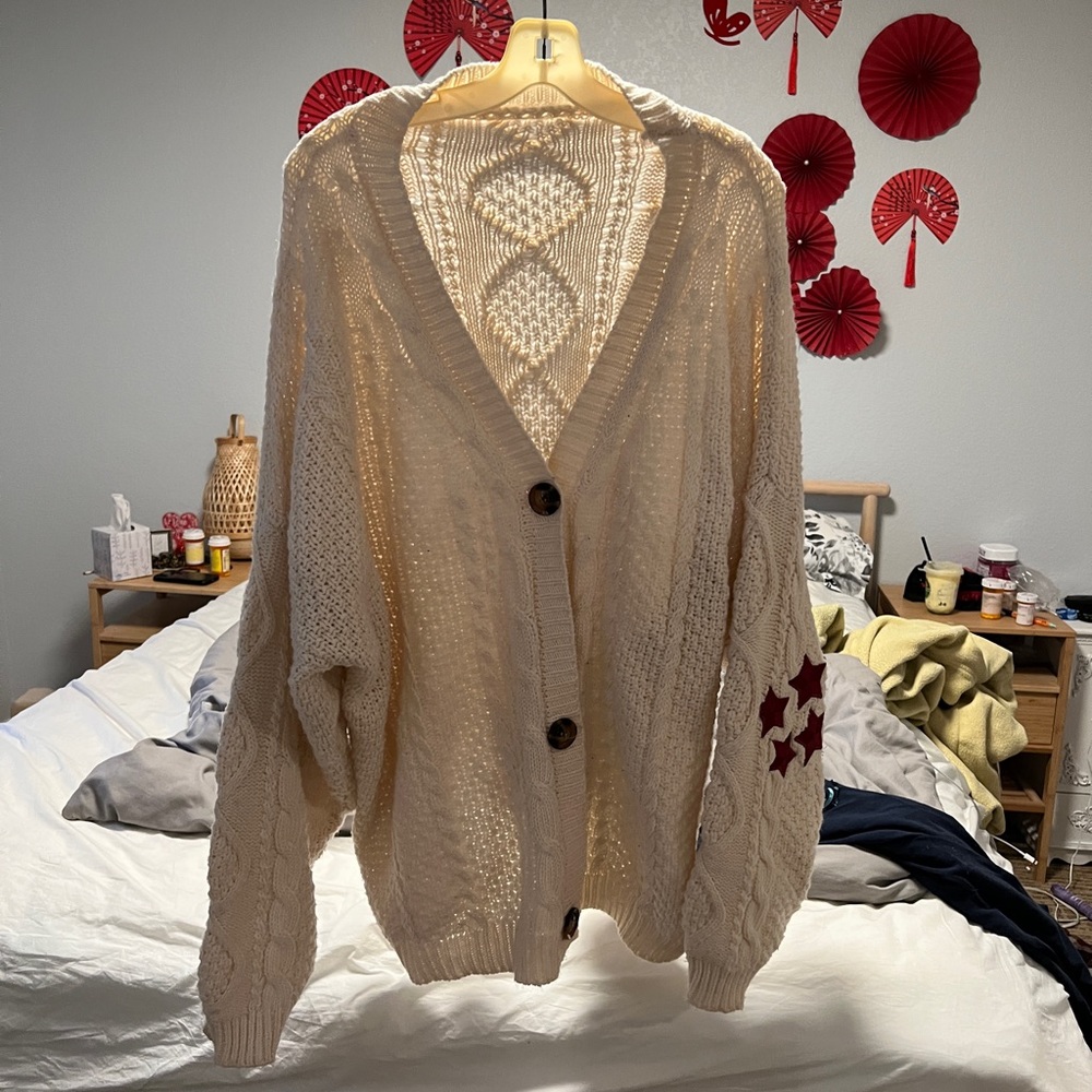 NWOT Taylor Swift Cardigan (Red Version)